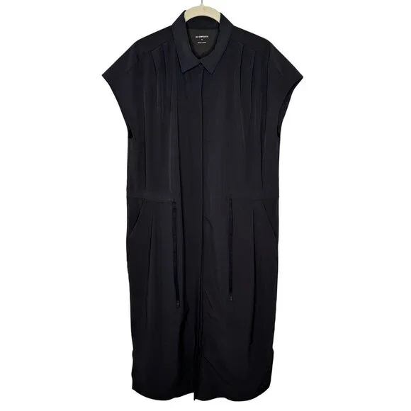 REI Co-Op Black Sun Down Shirt Dress, M - Picture 1 of 10